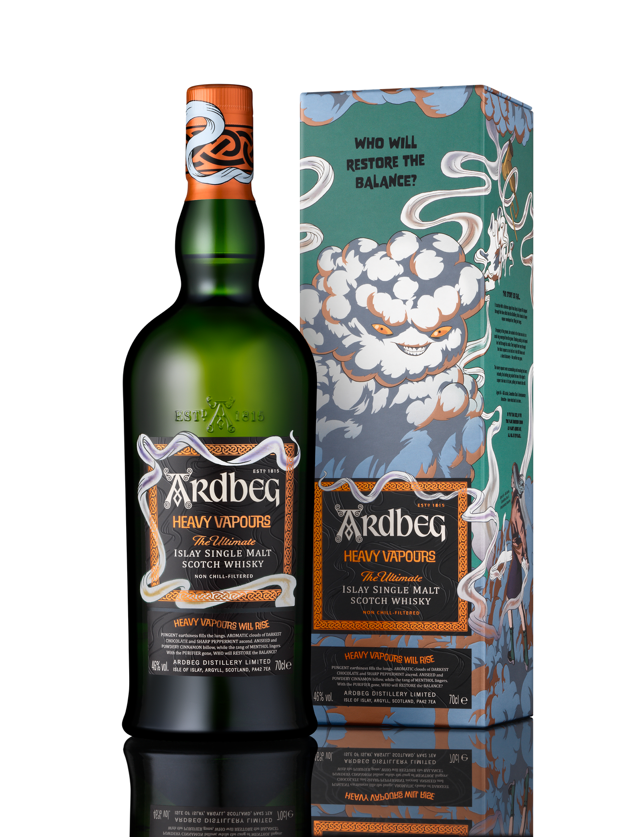 Ardbeg Heavy Vapours Limited Edition + Wee Beastie 5 Years Old