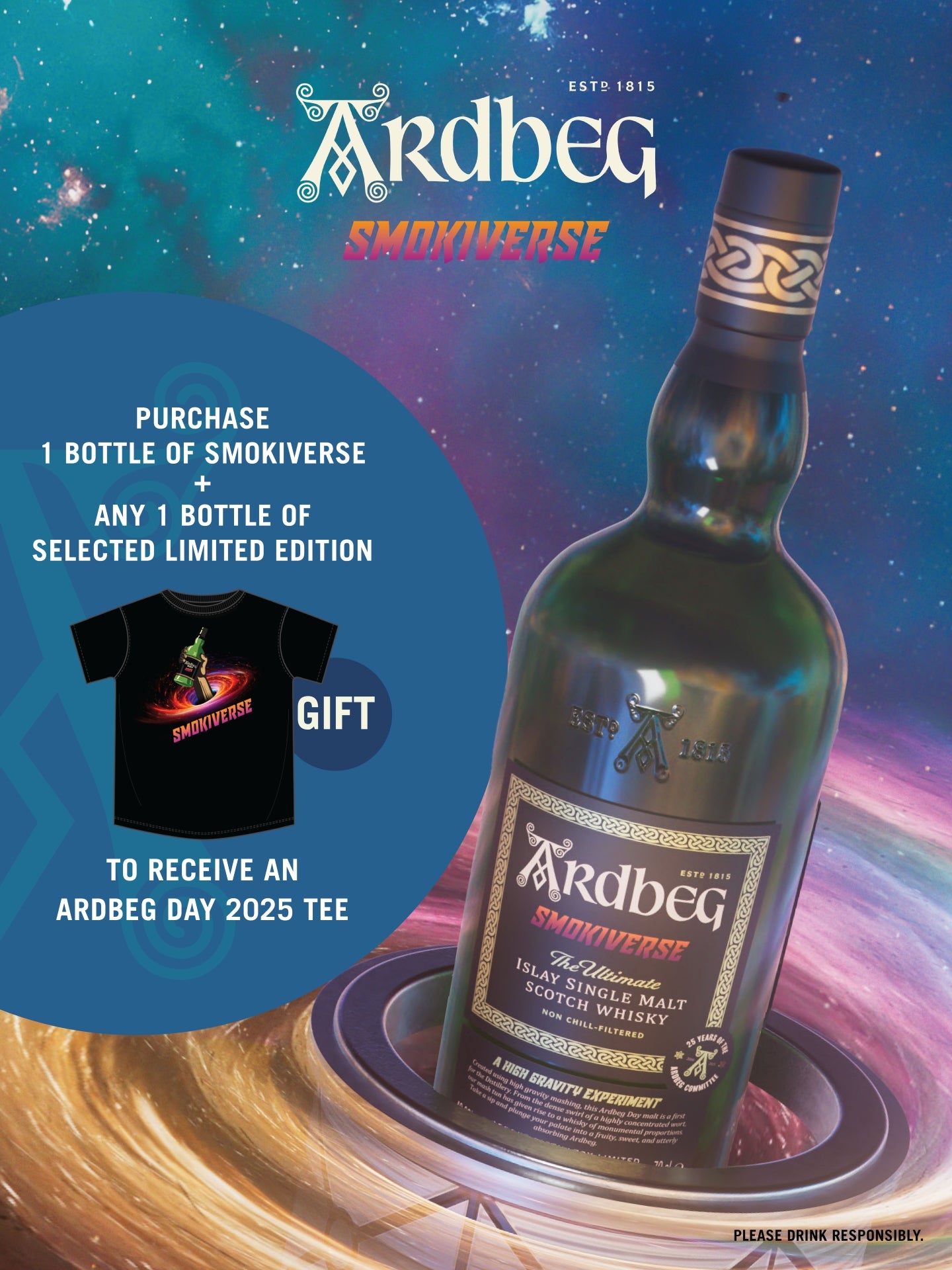 Ardbeg - Ten Year Old & Uigeadail Miniature Gift Pack Whisky