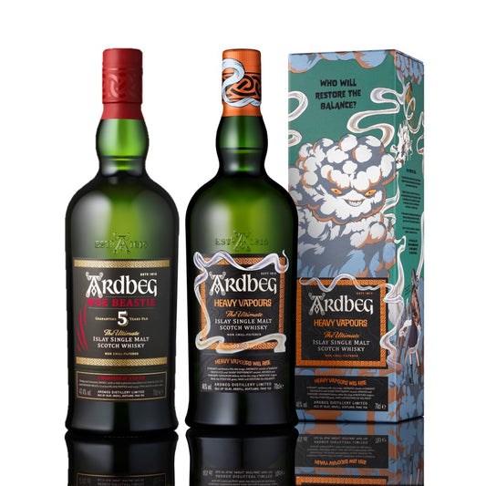 Ardbeg Heavy Vapours Limited Edition + Wee Beastie 5 Years Old